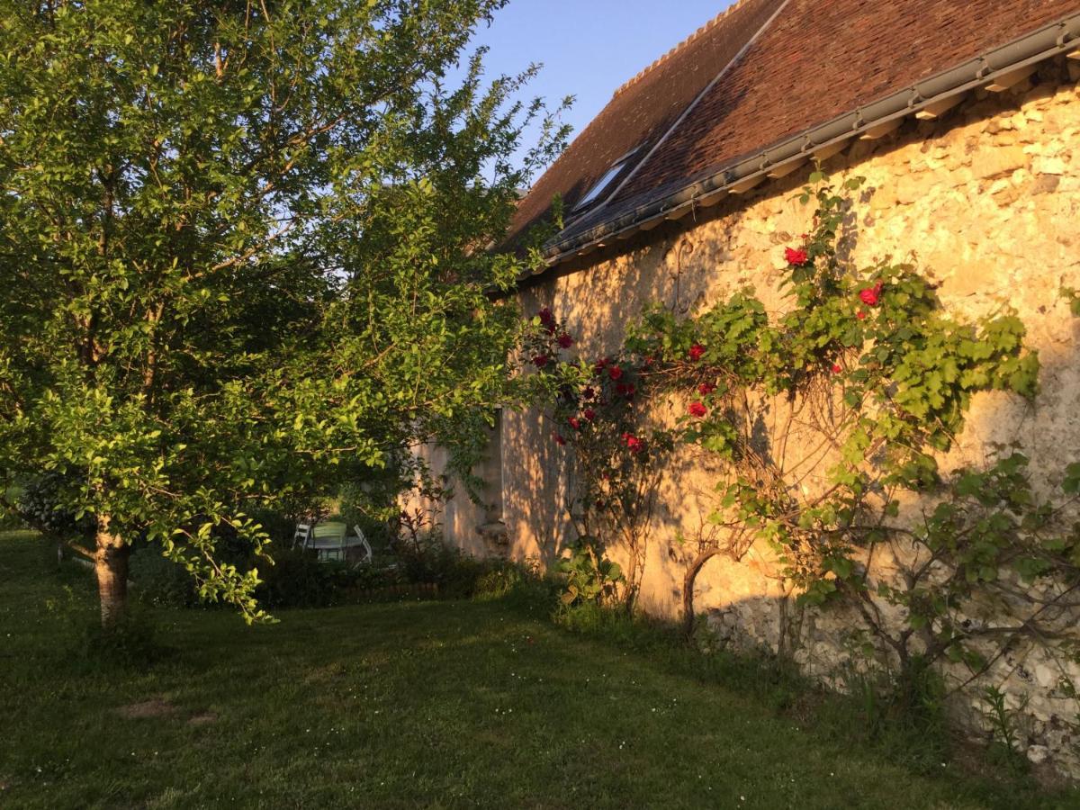 Chambres D'Hotes La Ferme Du Grand Launay Semblançay Exterior foto